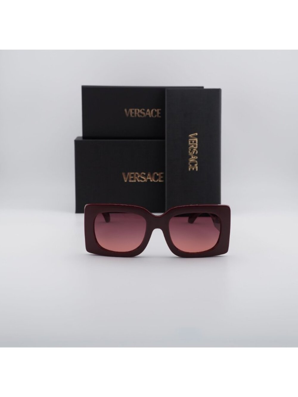 Versace VE4496U 551520 Square Sunglasses – Burgundy / Pink to Violet - Picture 5 of 11